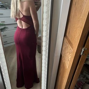 Maroon Prom Dress